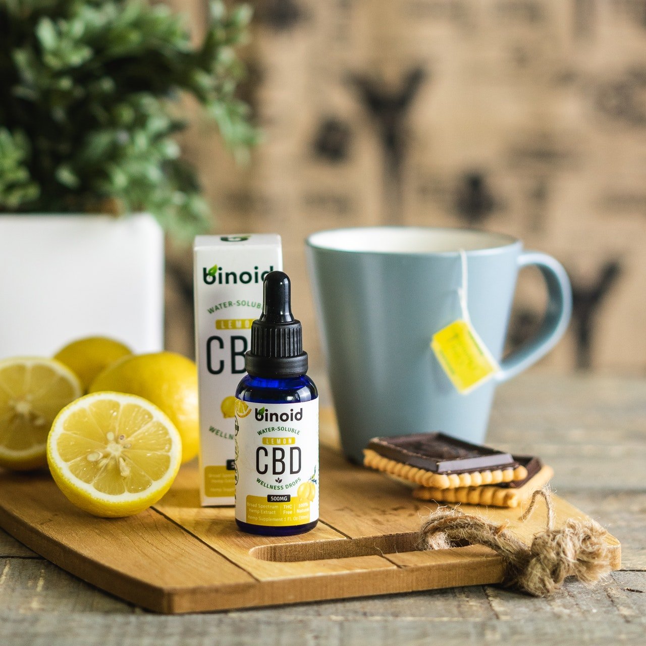 Huile de CBD et infusion de CBD