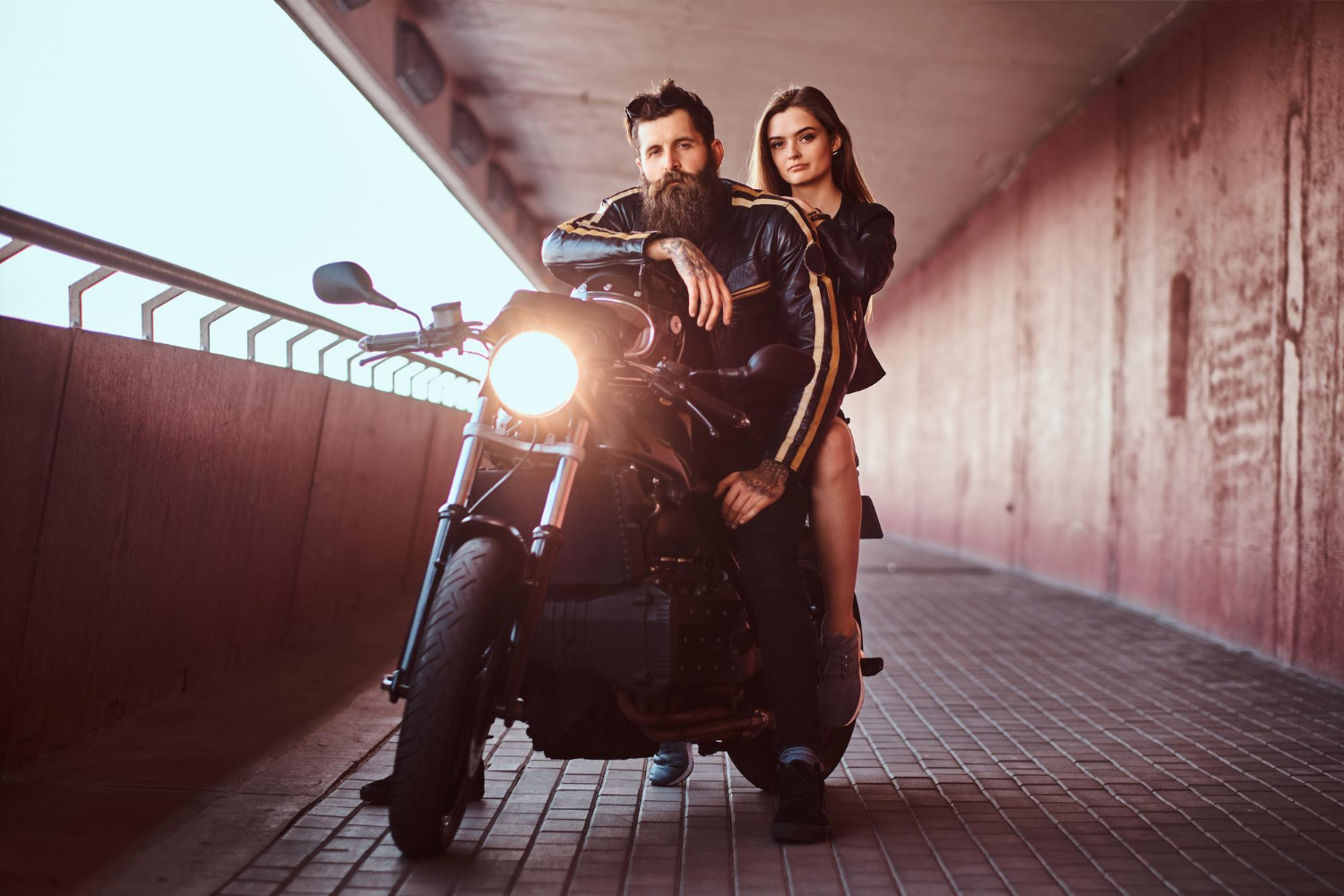 couple motards