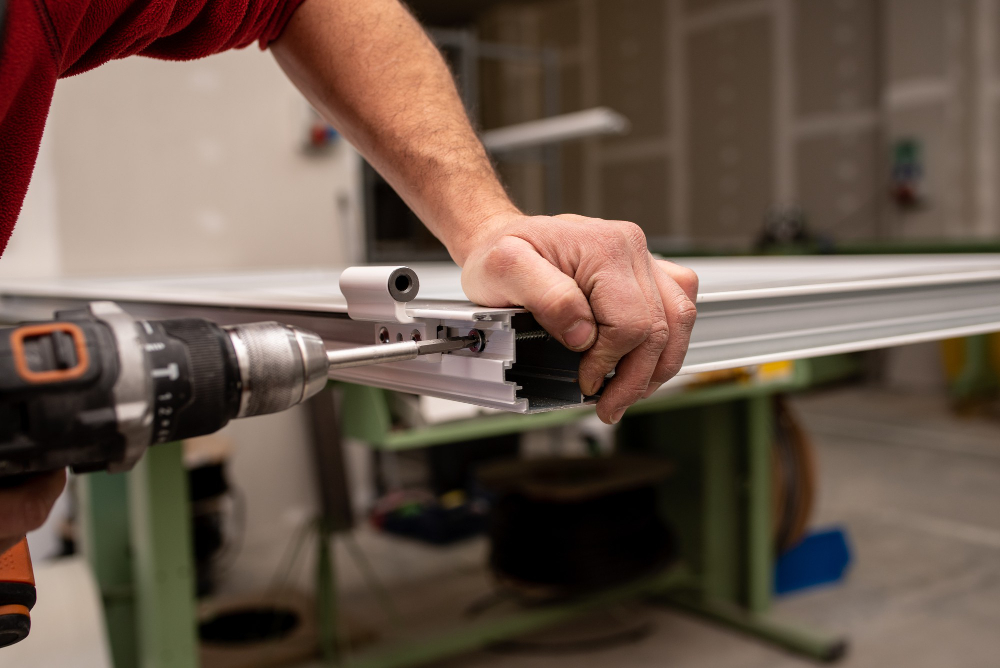 travail sur de PVC