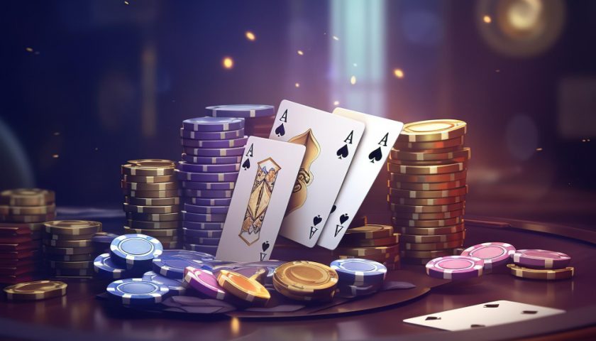 des cartes de poker