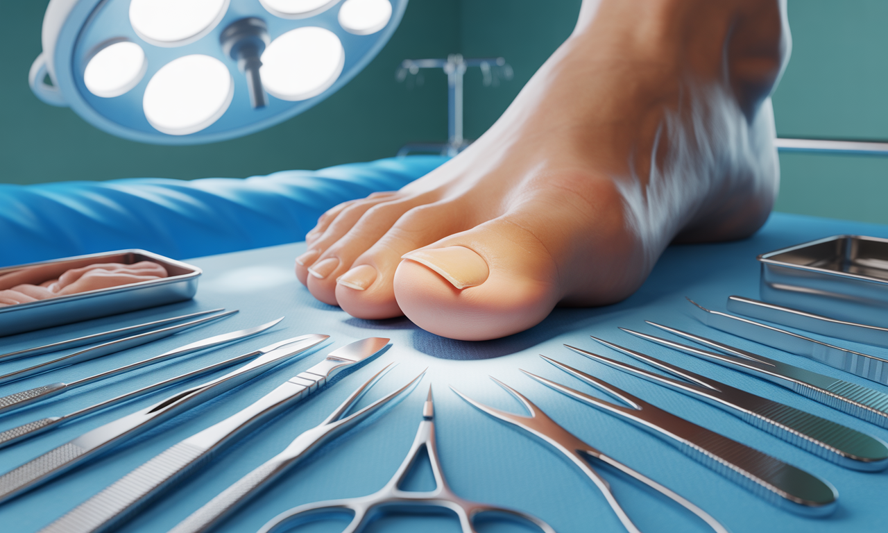 découvrez tout ce qu'il faut savoir sur l'opération de l'ongle incarné : causes, symptômes, procédures médicales et conseils de soins pour une récupération optimale.