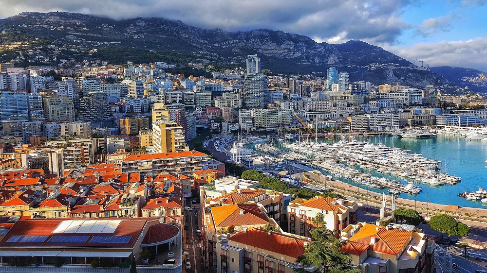 Vue sur Monaco