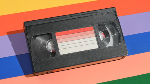 Cassette vhs couleur