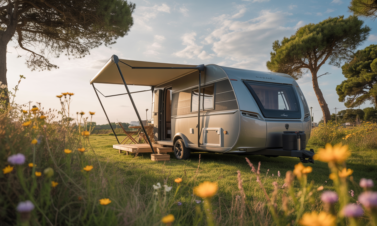 caravane neuve pour les vacances : raisons d'en acheter une — confort, autonomie, garanties et équipements pour voyager sereinement et longtemps.