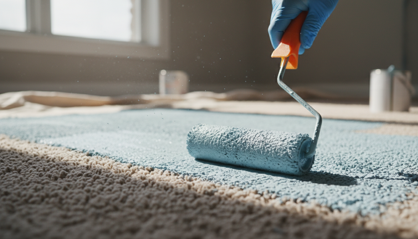 découvrez nos astuces et étapes détaillées pour peindre une moquette avec succès et offrir un relooking original à votre intérieur.